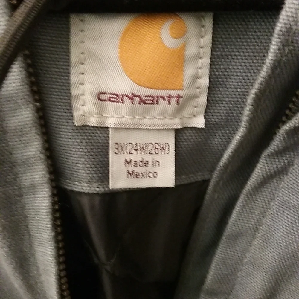 SOLD MERCARI-Carhartt Women's New Utility Blue Coat - Picture 5 of 12